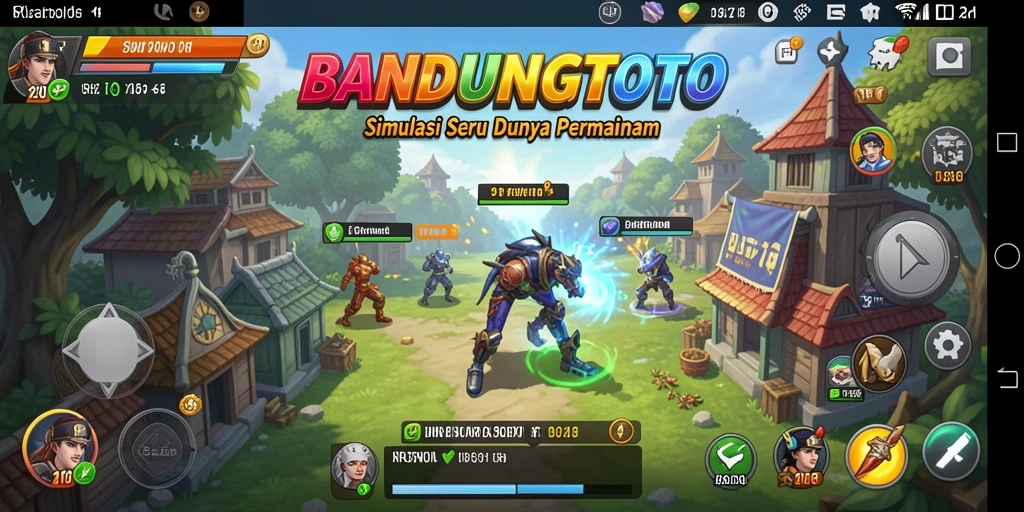 Screenshot menunjukkan gameplay mendebarkan dari BANDUNGTOTO yang seru.