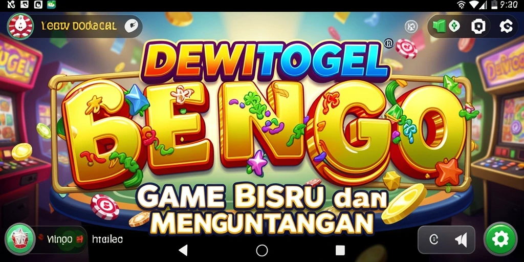 Screenshot gameplay DEWITOGEL yang menampilkan keseruan permainan Bingo.