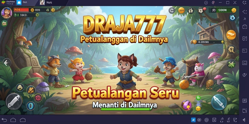 Screenshot DRAJA777 menampilkan gameplay seru di dunia petualangan.