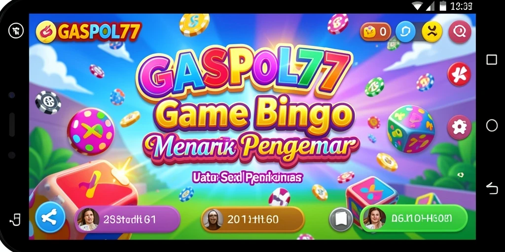 Tampilan gameplay seru GASPOL77 yang penuh warna dan interaktif.