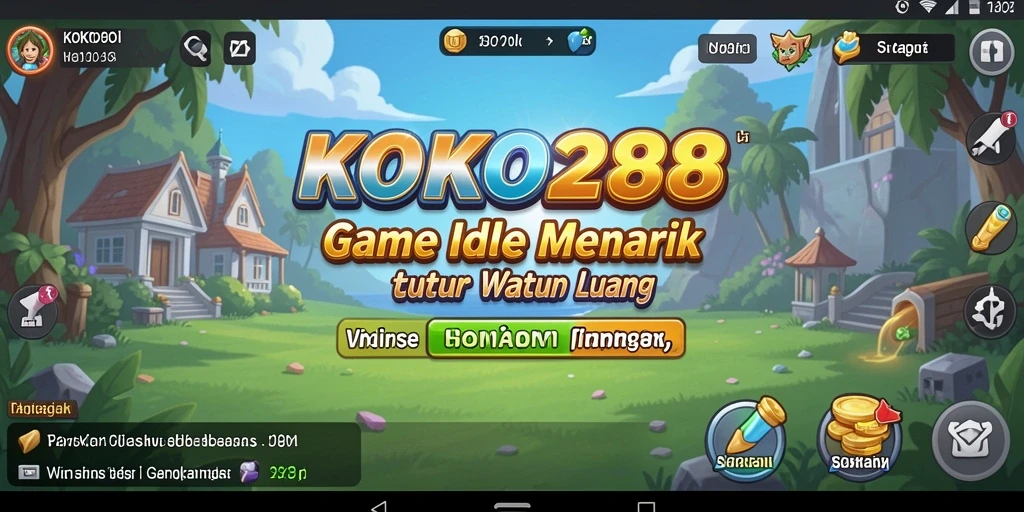 Tampilan gameplay <strong>KOKO288</strong> yang menarik dan penuh warna.