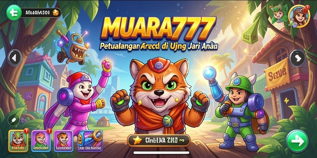 Tampilan gameplay seru dan menantang di MUARA777.