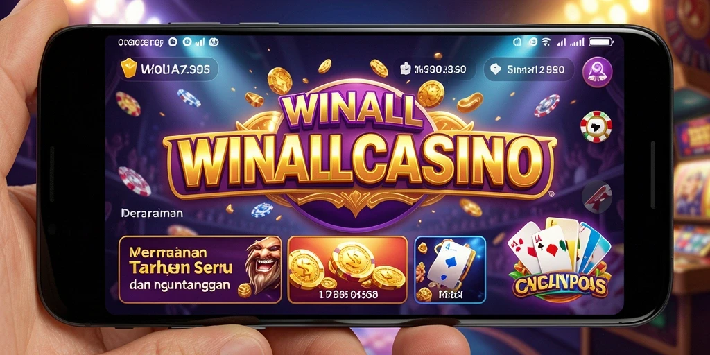 Tampilan gameplay seru dari WINALLCASINO dengan aksi taruhan langsung.